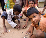 Playing marbles, Khejarla