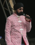 Compere Johnny Kalsi gets dressed up for...