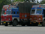 Two trucks