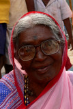 Woman with glasses Badami