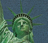 An Icon for America  - mosaic tiles