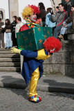 Clown with a clown in the box