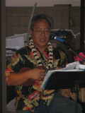 We even had authentic Hawaiian Music!