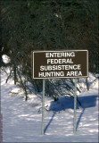 Hunting for Subsistence Sign