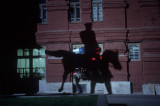 Zhukov Statue Shadow. Moscow