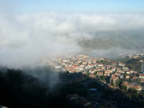 Flying over San Marino