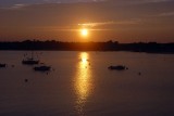 sunset in Brittany