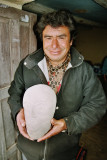 Uchucmarca museum. Artefact found in Shuenden.