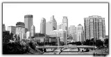 Minneapolis Skyline in Black and White