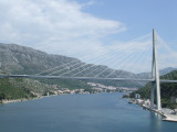 Sailing Away from Dubrovnik, Croatia