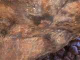 Aboriginal Cave Paintings @ Uluru (Ayers Rock)