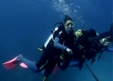 Me Scuba Diving on thee Great Barrier Reef