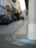 Old San Juans Narrow Streets