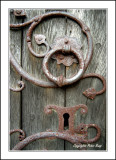 Rusty Church door knocker