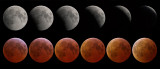 Eclipse sequence : partial & totality phases 03-Mar-07 20:52-23:57UT