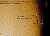 20050121 04:19 hrs UT Solar Halpha SolarMax flare and loops