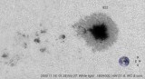 20051118 01:28 hrs UT solar WL 180 4000 822