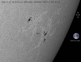 20060127 00:53 hrs UT solar WL 848