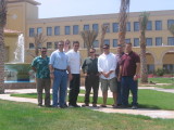 The TSC Office in June, 2007:  Farewell Lunch for Ryan Nichols at Kempinski