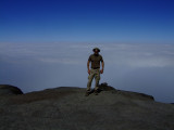Day 4:  Rock Climbing and Crossing Ash Piles Above the Clouds