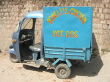 Another in the remarkable array of vehicles plying India's roads