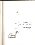 A copy with a drawing of Alice B. Curr, Addamss favorite dog
