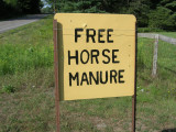 Free Horse Manure (Oneonta, NY)