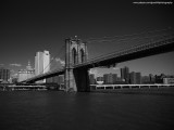 1024x768 Brooklyn Bridge Monochrome