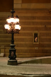 Lamp post outside the opera