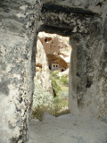 Zelve cave house door