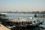river boat to temples of Luxor and Karnak