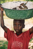 Boy with meat (Niger)