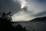 Loch Ness in a passing storm