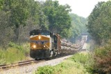 UP 6234 CSX K592 Sadlersville TN 11 Aug 2007