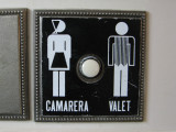 Camarera / Valet Button