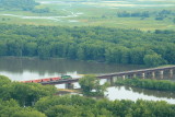 BNSF Bridge over Wisconsin River south of Praire du Chien