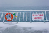 No smoking - on the ferry Bastferja (Horten - Moss)