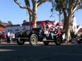 Santa Claus brings up the rear