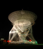ALTAIR Radar antenna in motion