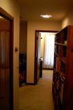 Hallway to 3 bed, 2 bath