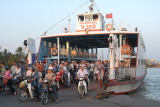 Passengers in ferry