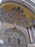 Mosaic, facade of  Basilica San Marco  0357