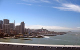 San Francisco from the Bay Bridge  <br />1909