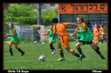 Schools Play Soccer in Tel Aviv