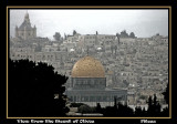 View from the Mount of Olives