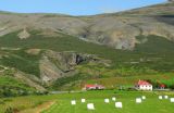 Gorge in the mountainside above a marshmallow farm