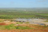 Overview of the geysir basin at Geysir