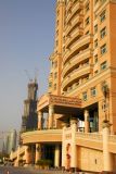 Al Marooj Rotana with the Burj Dubai