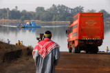 Waiting for the ferry to take us across the Bakoy and Bafing Rivers which join here to form the Senegal River