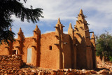 Although the Dogon are mostly non-Muslim, Islamic societies have built mosques in most villages